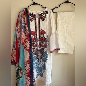 Pakistani Indian shalwar kamez new. by Sana Safina